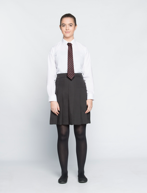 FUSTA SCOLARA PLISEURI UNITEUNIFORM 7 ANI GRI